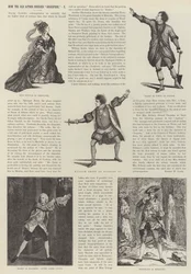 旧俳優がシャクスペールを着飾った方法