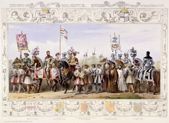 リストへの行列、1843年