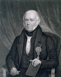 モーガンルイス、Asher Brown Durand（1796-1886）とJohn Wesley Paradise（1809-62）によって彫刻