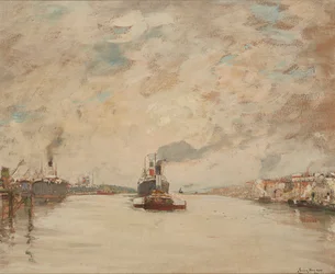 Westering Sun、River Clyde (オイルオンボード)
