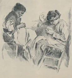 スペインの仕立て屋、1919年