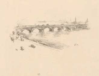 夕方、リトル・ウォータールー・ブリッジ