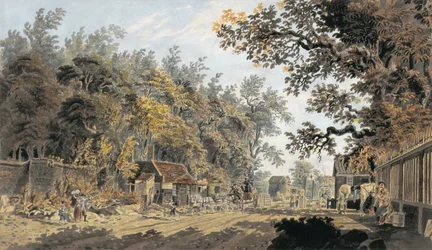 コーチと4人がロンドンの料金所に到着（WC）