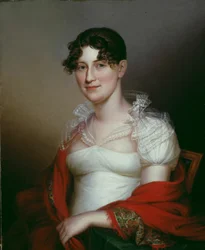 オリビア・シムズ・モリス、1814年。