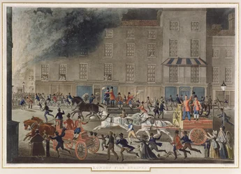 ロンドン消防車、1830年頃