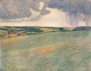 「Tot Hill の Box Hill と Ranmore」、1913 年、1914 年