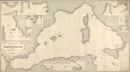 西地中海図