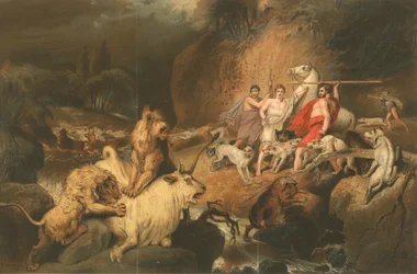 ライオンズに驚いたバッファローハンター