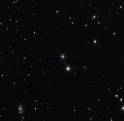 海王星のリングのまれなビュー