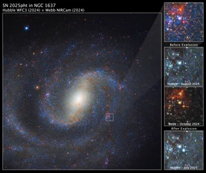 NGC 1637内のSN 2025pht