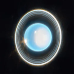 天王星（NIRCam画像）