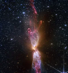 活動的に形成される星系の驚くべきディテール