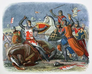 シモン・ド・モンフォールの死、イブシャムの戦い、ウスターシャー、1265～1864年。