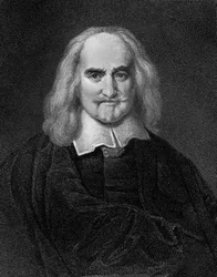 Thomas Hobbes (1588-1679) イギリスの哲学者、彫刻