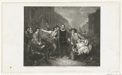 ピーター・ファン・デル・ヴェルフ市長の自己犠牲、1574年