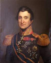 オランダ軍中将の制服を着たジャン＝ヴィクトール・ド・コンスタン＝ルベック