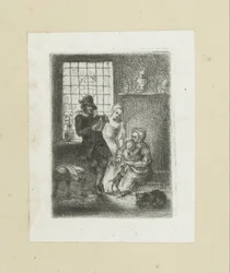 インテリア・プッツ・エン・ゲジン The Compleat Work of Etchings by John Chalon / Oeuvre Complette des Eaux Fortes par Jean Chalon (シリーズタイトル)