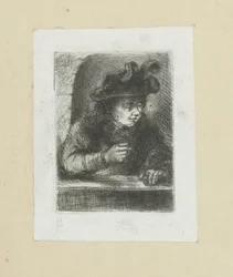 男 bij 手すり The Compleat Work of Etchings by John Chalon / Oeuvre Complette des Eaux Fortes par Jean Chalon (シリーズタイトル)
