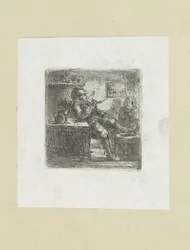 男はpijpを置きます The Compleat Work of Etchings by John Chalon / Oeuvre Complette des Eaux Fortes par Jean Chalon (シリーズ名)