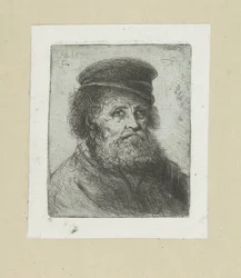 古い男がおならにバードを入れます The Compleat Work of Etchings by John Chalon / Oeuvre Complette des Eaux Fortes par Jean Chalon (シリーズ名)