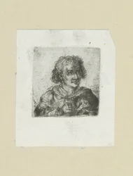 右手が見える成人男性 The Compleat Work of Etchings by John Chalon / Oeuvre Complette des Eaux Fortes par Jean Chalon (シリーズ名)