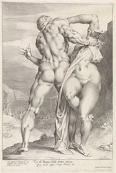 サビーネの女性の強盗、背面図 サビーヌの女の強盗（シリーズタイトル）