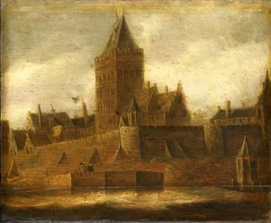 ナイメーヘンのヴァルクホーフの眺め 1650年頃 油彩・パネル