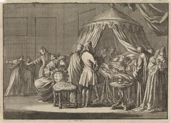 1695 年、イングランド女王メアリー 2 世スチュアートの死