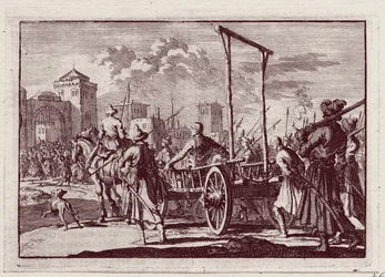 モスクワでの処刑前のステンカ・ラジン、1698
