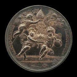 寓話的情景[逆]、c. 1661年。