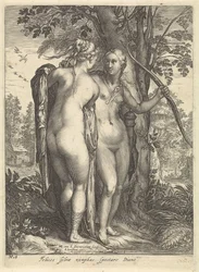 ダイアナと木の前のニンフ Diana and her nymphs (シリーズタイトル)