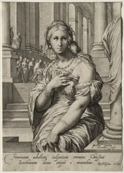 新約聖書のヒロイン：姦淫の女。