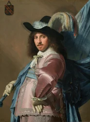 旗手としてのアンドリース・スティルテ、1640年。