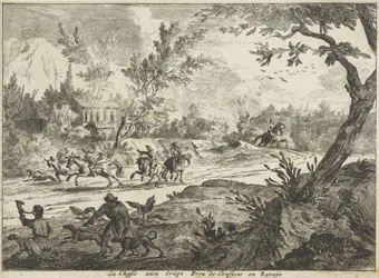 サヴォアのコンフランでのオオカミ狩り La Chasse aux Loups Prez de Conflans en Savoije (オブジェクトのタイトル) サヴォアの顔 (連載タイトル)