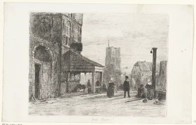 Woudrichem の Sint-Martinuskerk のビュー