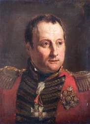 イギリス軍人ローランド・ヒル将軍の肖像（1821年