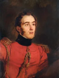 イギリス軍人ジョン・フリーマントル少将の肖像（1821年