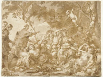 ブルーベリーのアマリリス