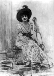 サラ・ベルナール（1844-1923）の肖像