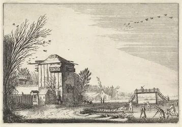 鳩小屋で氷上のコルフ選手 風景（シリーズタイトル） Amenissimae aliquot requculae (シリーズタイトル)