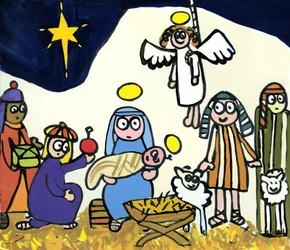 子供の学校のキリスト降誕の遊び、2004