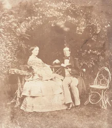 W.ビーチ夫妻、1853～56年。
