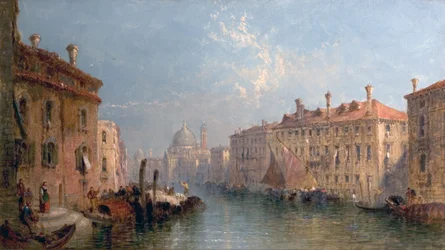 大運河、ヴェネツィア、イタリア、c.1875