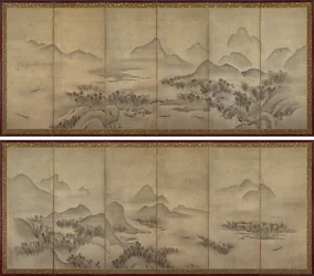月明かりの風景