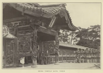 芝寺門、東京