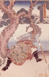 Actor Nakamura Shikan (1800-47), as Kumonryo Shishin, (colour woodblock print)