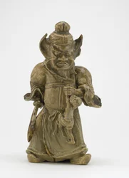 魔王書記の姿、東京・江戸時代（陶）