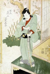 日本の版画。サムライ, n.d.