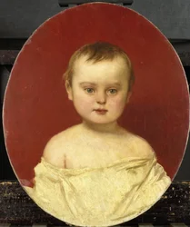 2歳のアンリ・バーナード・ファン・デル・コルク
