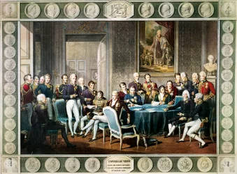 1814-15年のウィーン会議の参加者（オーストリア